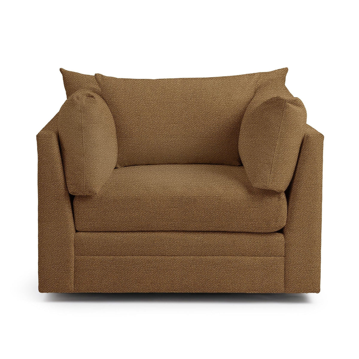 Audrey - Swivel Chair - Select Living Furniture - Swivel Chairs - Classic Home - 5309SWC2202 - Dijon Mustard - Audrey - Swivel Chair -