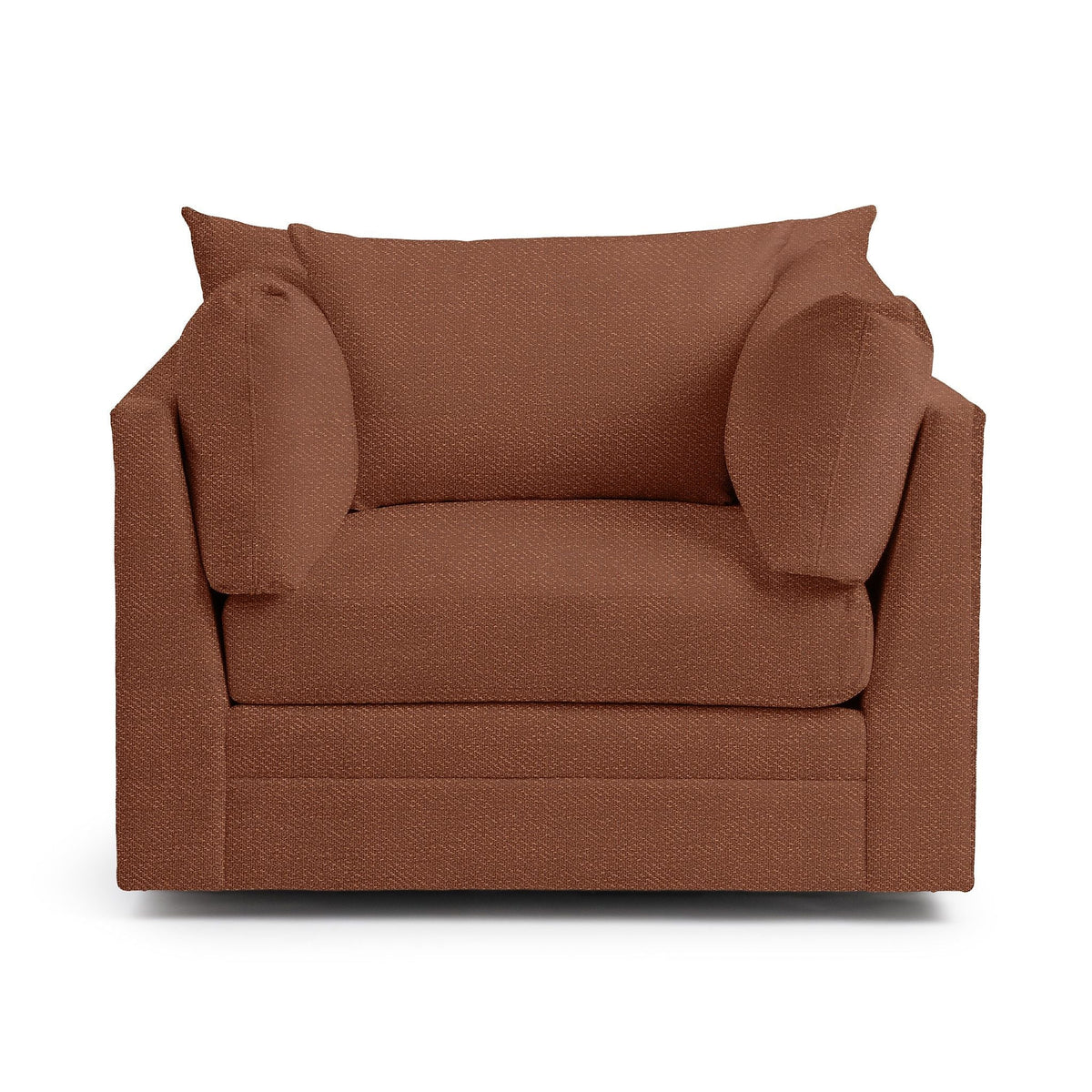 Audrey - Swivel Chair - Select Living Furniture - Swivel Chairs - Classic Home - 5309SWC2201 - Brick Red - Audrey - Swivel Chair -