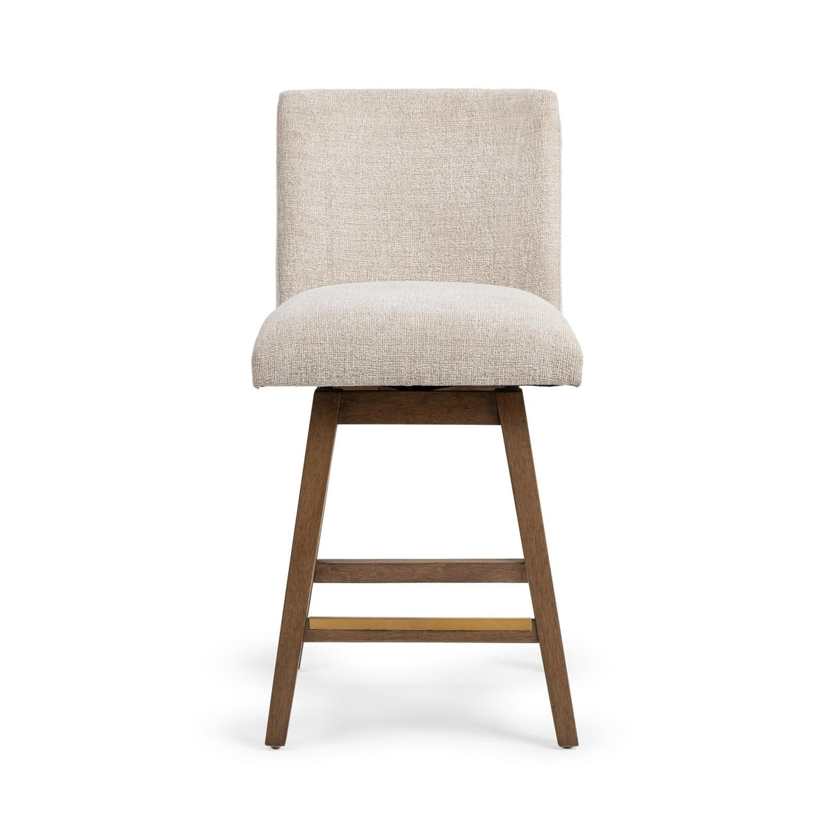 Ava - Swivel Counter Stool - Vanilla Oat - Select Living Furniture - Counter Height (24"-27") - Classic Home - 53006653 - Ava - Swivel Counter Stool - Vanilla Oat -