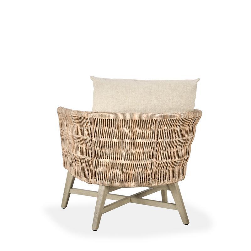 Collins - Outdoor Accent Chair - Natural/Sand