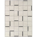 Bannerman - Modern Geometric Rug - Select Living Furniture - Rugs - Balta Rugs -  - 5' 3" x 7' -White/Cream 51707-263 - Bannerman - Modern Geometric Rug -