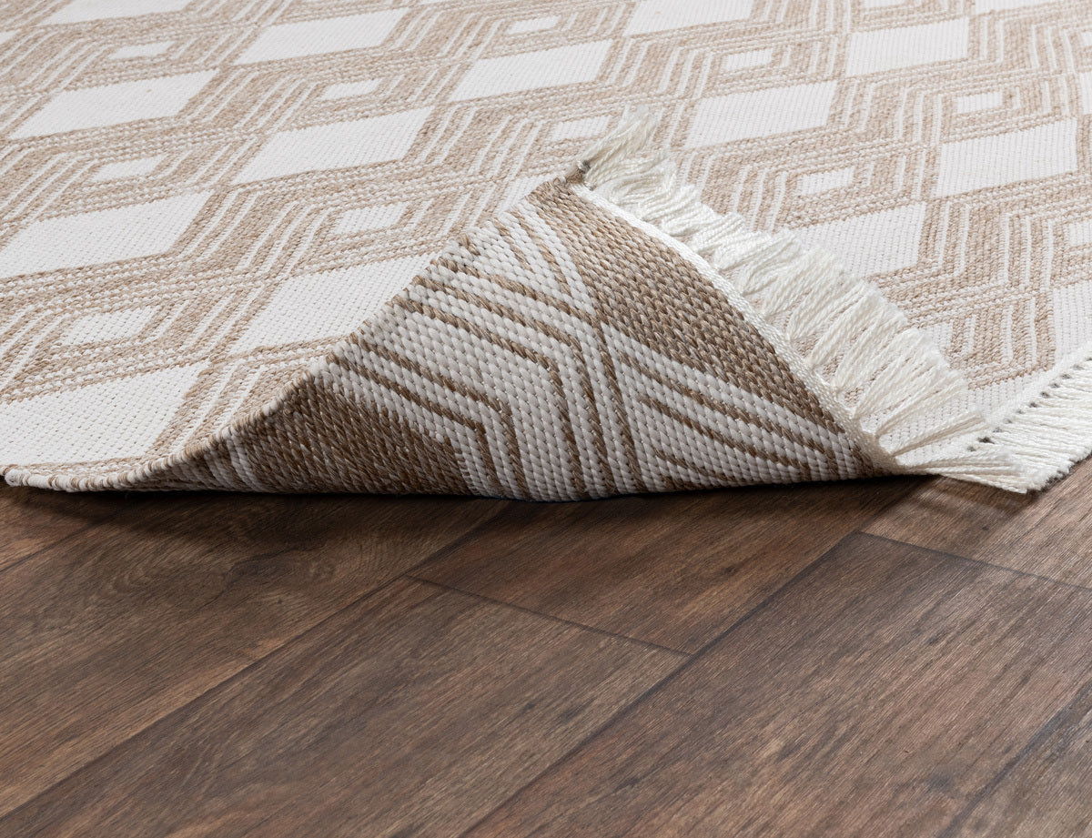 Banning - Indoor/Outdoor Rug - Select Living Furniture - Indoor/Outdoor Rugs - Classic Home - 30131950 - Sand -2' x 3' - Banning - Indoor/Outdoor Rug -