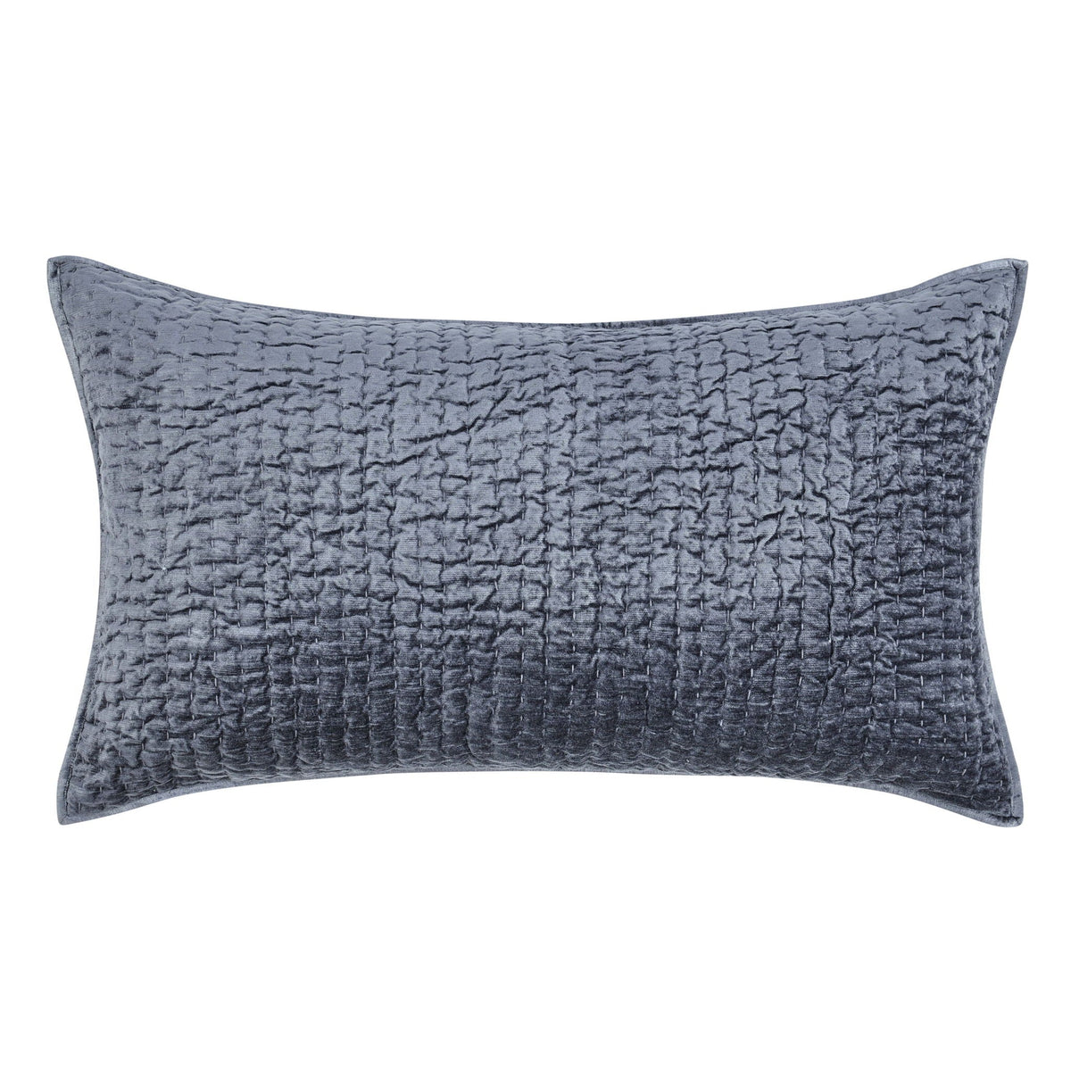 Bari - Velvet King Sham - Sea Fog - Select Living Furniture - Quilts & Shams - Villa - V250143 - Bari - Velvet King Sham - Sea Fog -