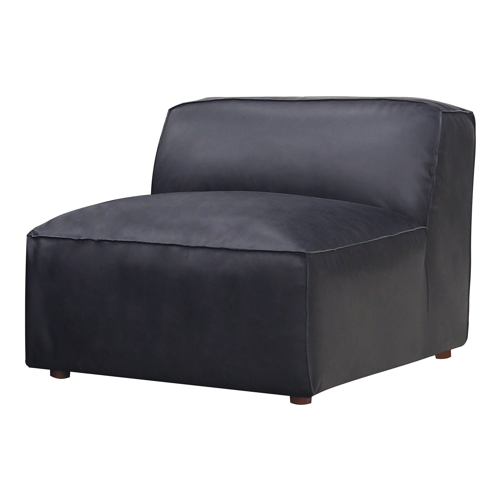 Form - Slipper Chair Vantage Black Leather