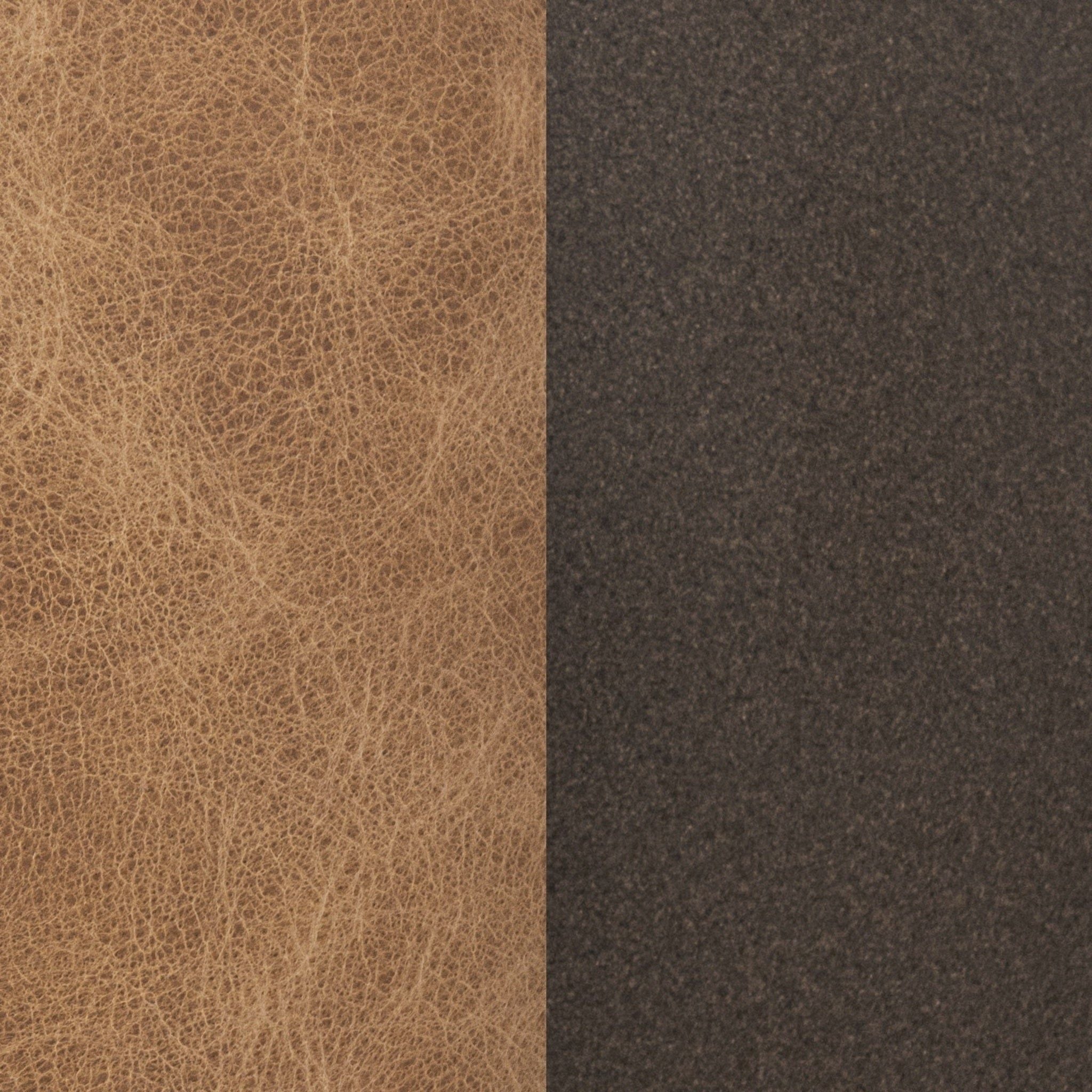 Clair - Leather Round Table