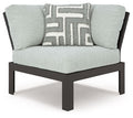 Beachloft - Corner With Cushion - Black / Gray - Select Living Furniture - Wedges - Signature Design by Ashley® - P490-877 - Beachloft - Corner With Cushion - Black / Gray -