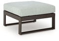 Beachloft - Ottoman With Cushion - Black / Gray - Select Living Furniture - Ottomans - Signature Design by Ashley® - P490-814 - Beachloft - Ottoman With Cushion - Black / Gray -