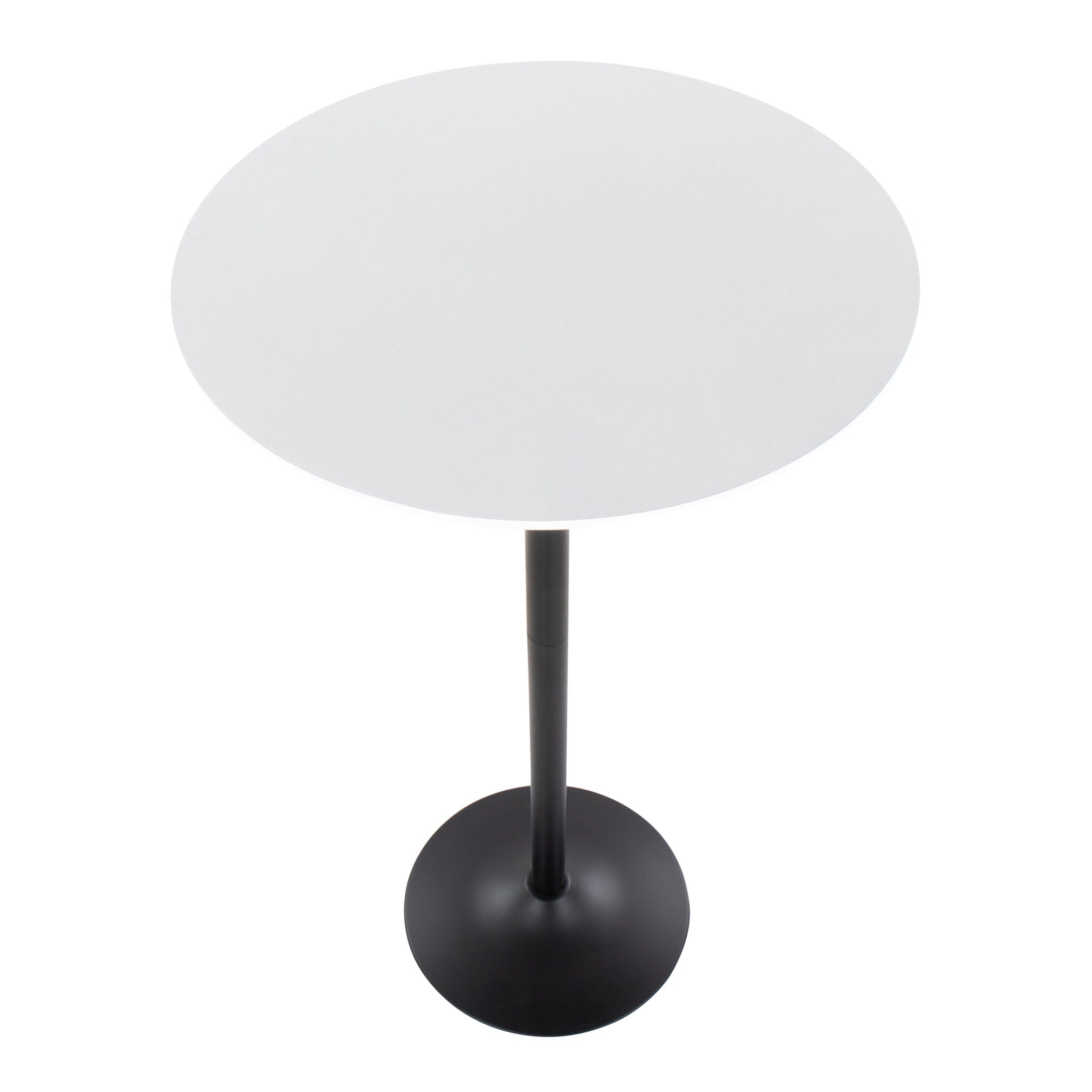 Pebble - Mid Century Modern Table Adjusts From Dining To Bar