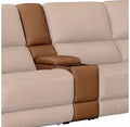 Belmont Lyric Console - Select Living Furniture - Modular Piece - Parker Living - PAL-MBEL-860T-LYCM - Caramel - Belmont Lyric Caramel Leather Console with USB Charging -