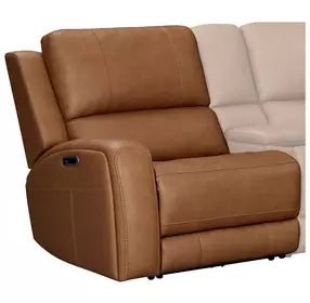 Belmont Lyric LAF Power Recliner - Select Living Furniture - Modular Piece - Parker Living - PAL-MBEL-811LP3Z-LYCM - Caramel - Belmont Lyric Caramel Leather LAF Power Recliner with USB Charging -
