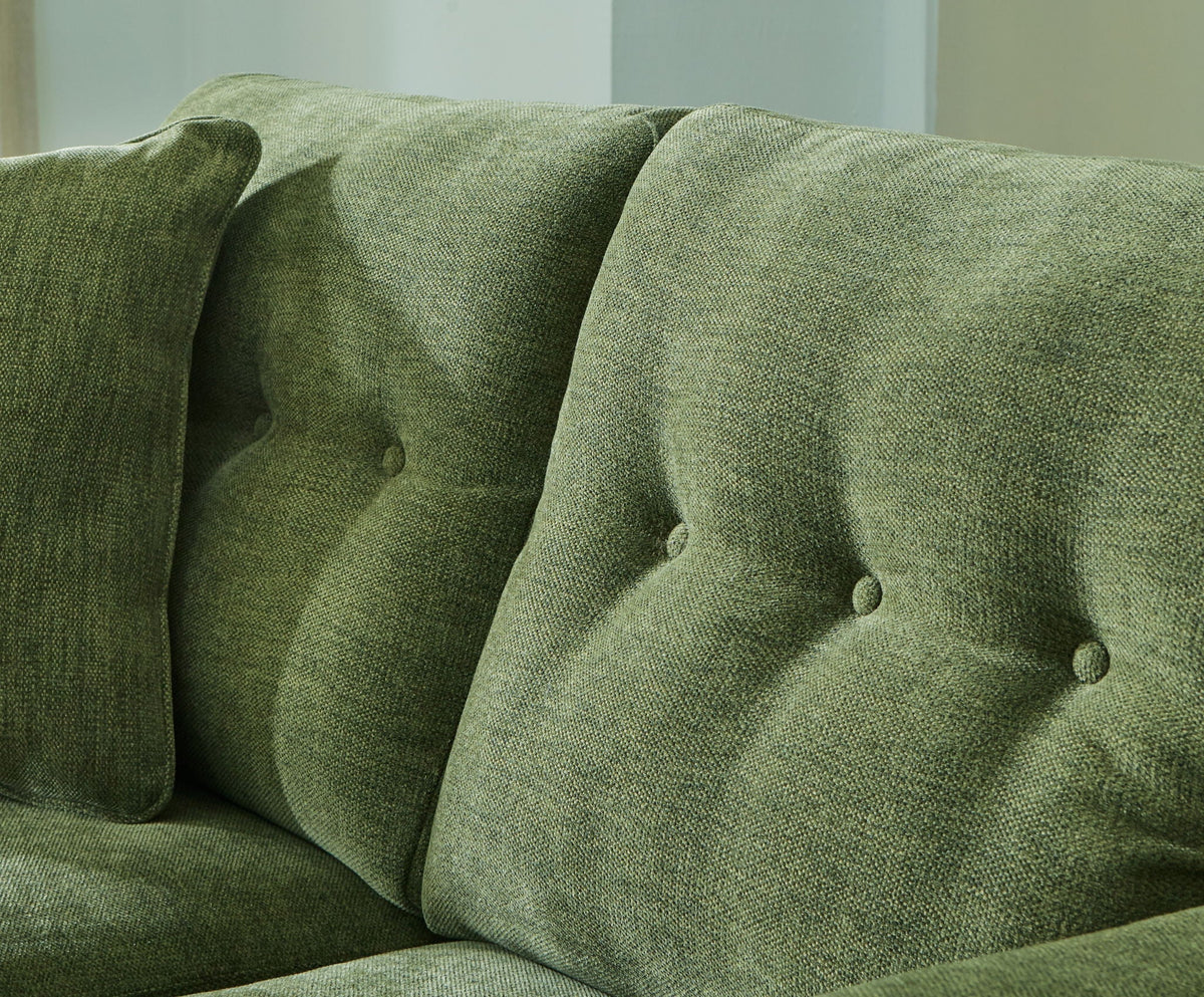 Bixler - Loveseat - Select Living Furniture - Stationary Loveseats - Signature Design by Ashley® - 2610735 - Green - Bixler - Loveseat -