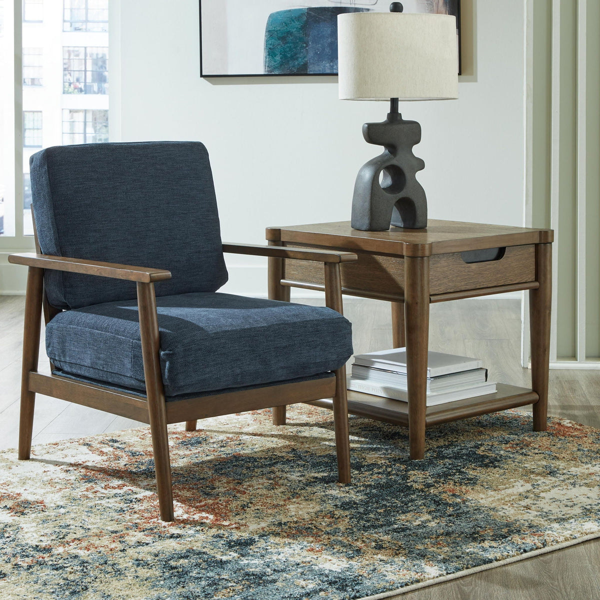 Bixler - Showood Accent Chair - Select Living Furniture - Accent Chairs - Signature Design by Ashley® - 2610760 - Green - Bixler - Showood Accent Chair -