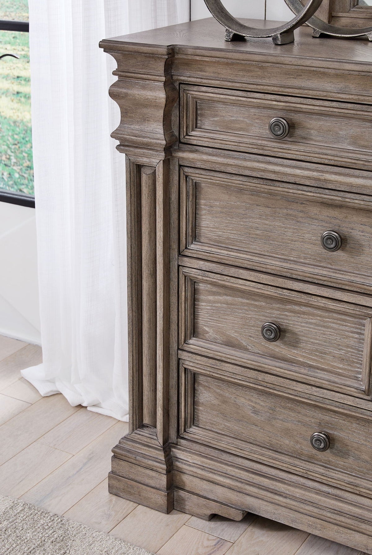 Blairhurst - Dresser - Select Living Furniture - Dressers - Signature Design by Ashley® - B916B1 - Light Brown -Dresser & Mirror - Blairhurst - Dresser -