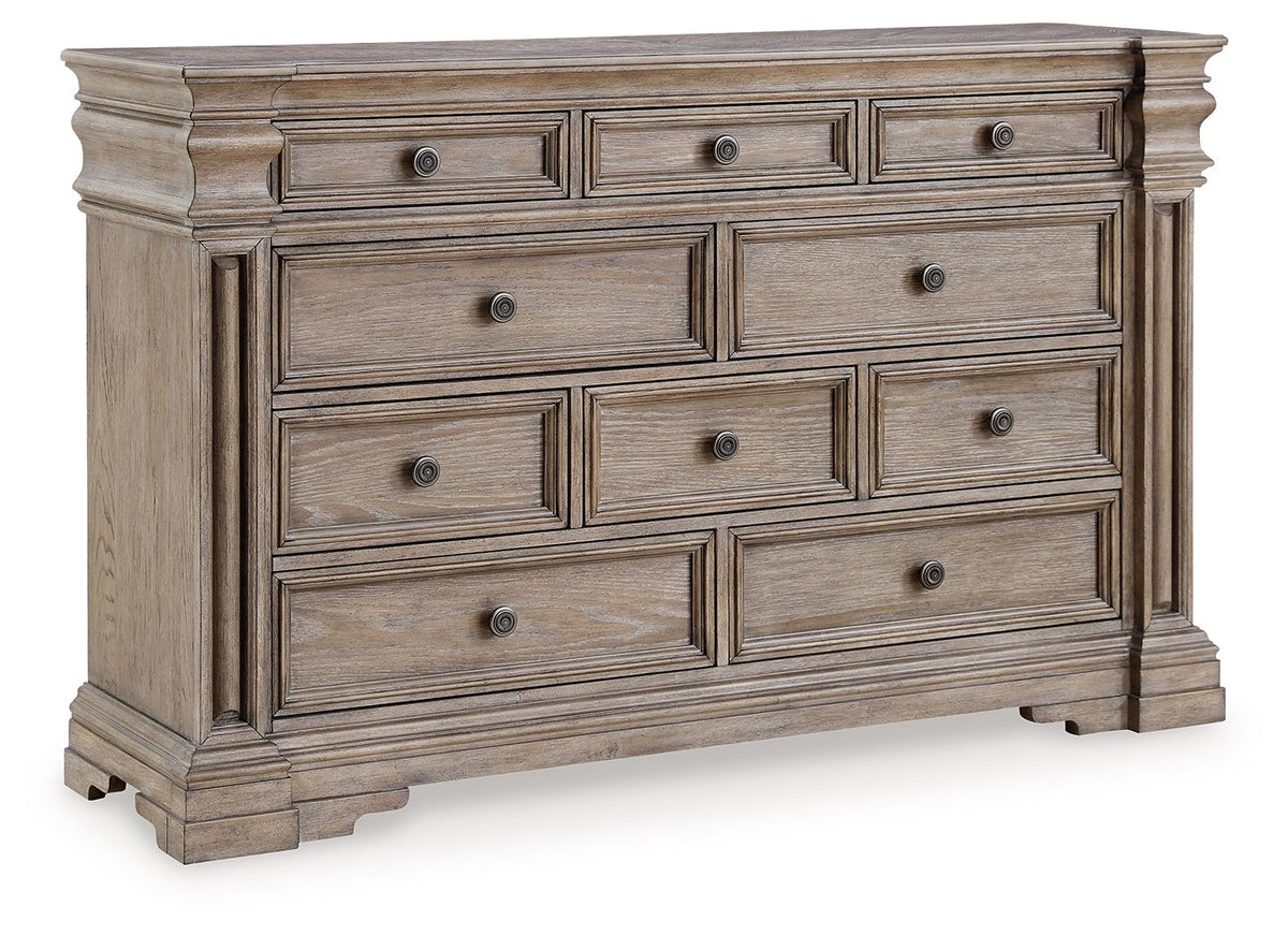 Blairhurst - Dresser - Select Living Furniture - Dressers - Signature Design by Ashley® - B916-31 - Light Brown -Dressers - Blairhurst - Dresser -