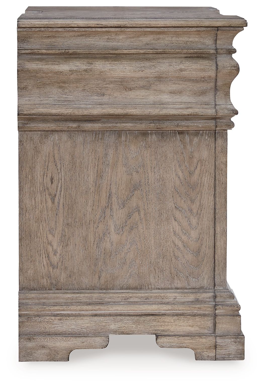 Blairhurst - Three Drawer Night Stand - Light Grayish Brown - Select Living Furniture - Nightstands w/ Charging Stations - Signature Design by Ashley® - B916-93 - Blairhurst - Three Drawer Night Stand - Light Grayish Brown -