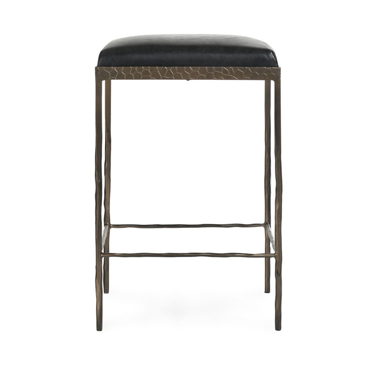Bose - 26" Leather Counter Stool - Select Living Furniture - Counter Height (24"-27") - Classic Home - 53002007 - Cocoa Brown - Bose - 26" Leather Counter Stool -