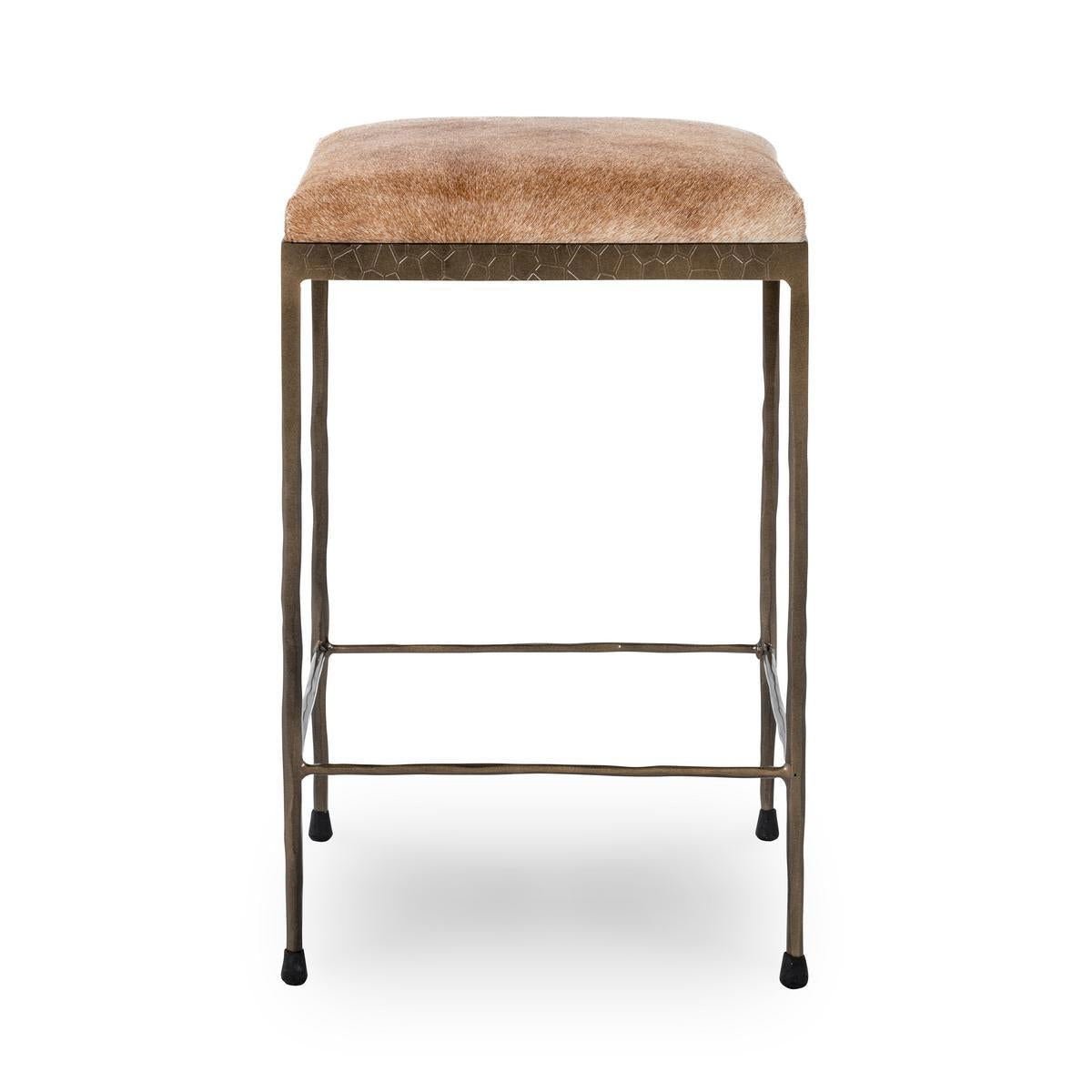 Bose - Hide 26" Counter Stool - Select Living Furniture - Counter Height (24"-27") - Classic Home - 53002059 - Blonde - Bose - Hide 26" Counter Stool -
