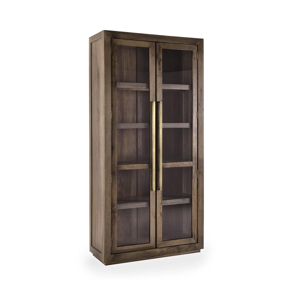 Bradley - Tall Cabinet - Select Living Furniture - Display Cabinets - Classic Home - 52010692 - Brown - Bradley - Tall Cabinet -