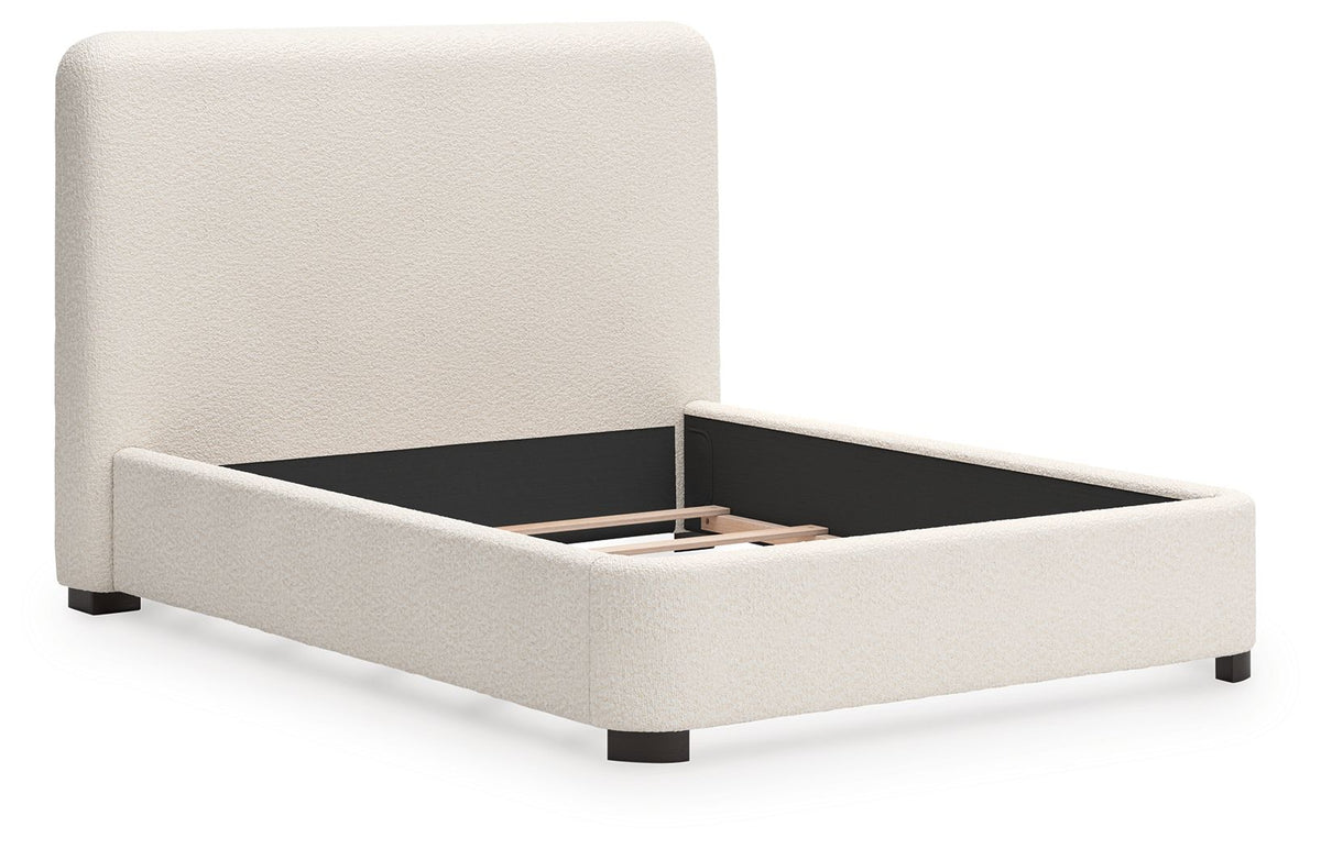 Brintstreet - Upholstered Bed - Select Living Furniture - Upholstered Beds - Signature Design by Ashley® - PCB401-82 - Beige -King - Brintstreet - Upholstered Bed -