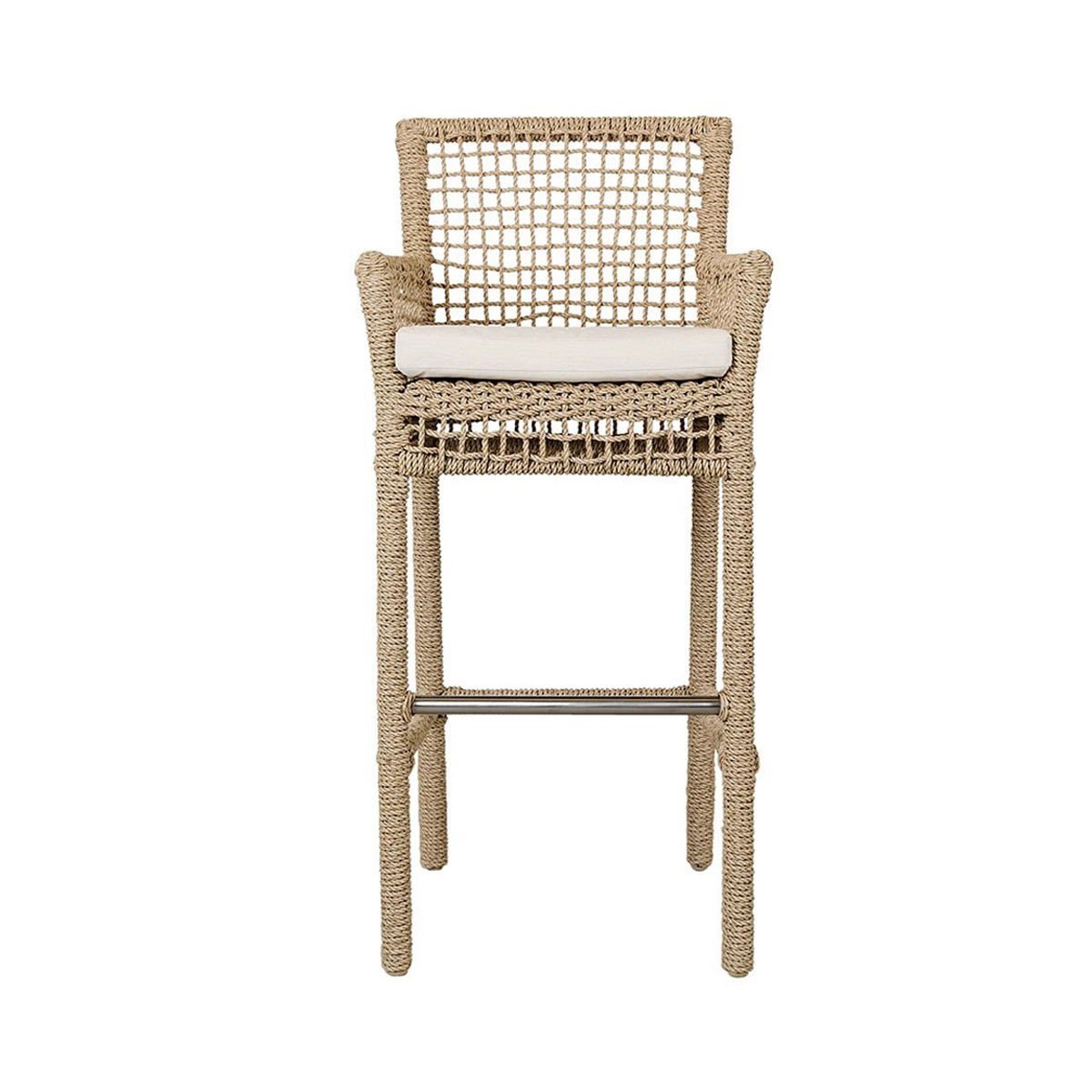 Brisbane - Bar Stool - Select Living Furniture - Counter Height (24"-27") - Classic Home - 53051444 - Natural -Bar Height (28"-30") - Brisbane - Bar Stool -