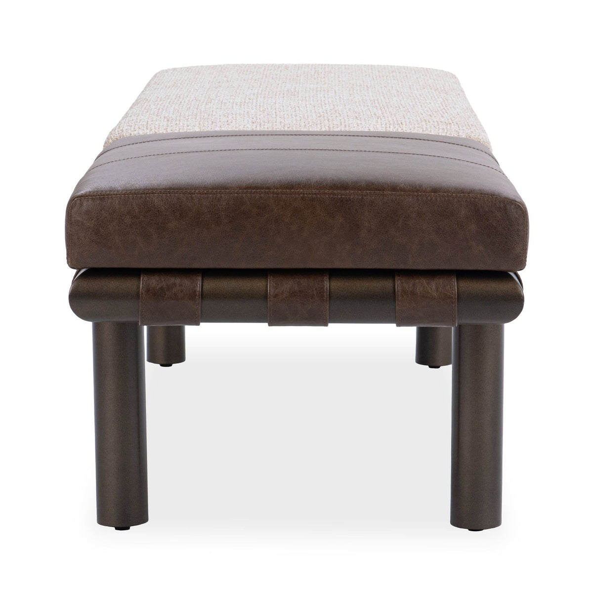 Brooklyn - Accent Bench - Coco Latte - Select Living Furniture - Upholstered Benches - Classic Home - 53002133 - Brooklyn - Accent Bench - Coco Latte -