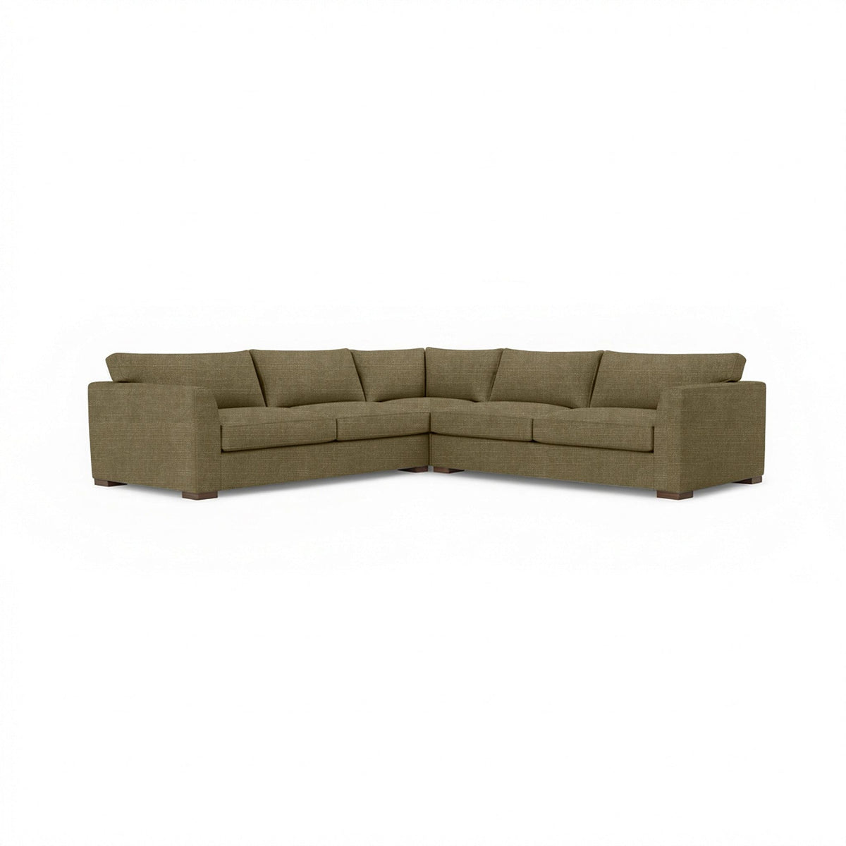 Bryson - 3 Piece Sectional - ElPaso - Select Living Furniture - Stationary Sectionals - Classic Home - 5319SC2002 - Soft Olive - Bryson - 3 Piece Sectional - ElPaso -