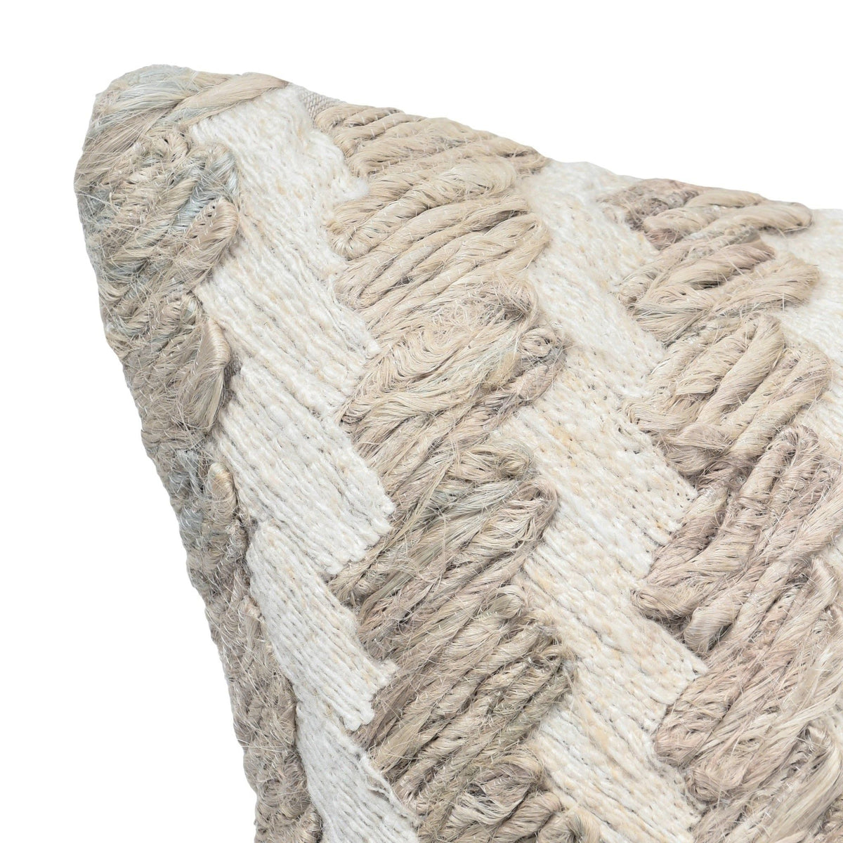Burrows - ML Pillow - Ivory Multi - Select Living Furniture - Accent Pillows - Villa - V260070 - Burrows - ML Pillow - Ivory Multi -