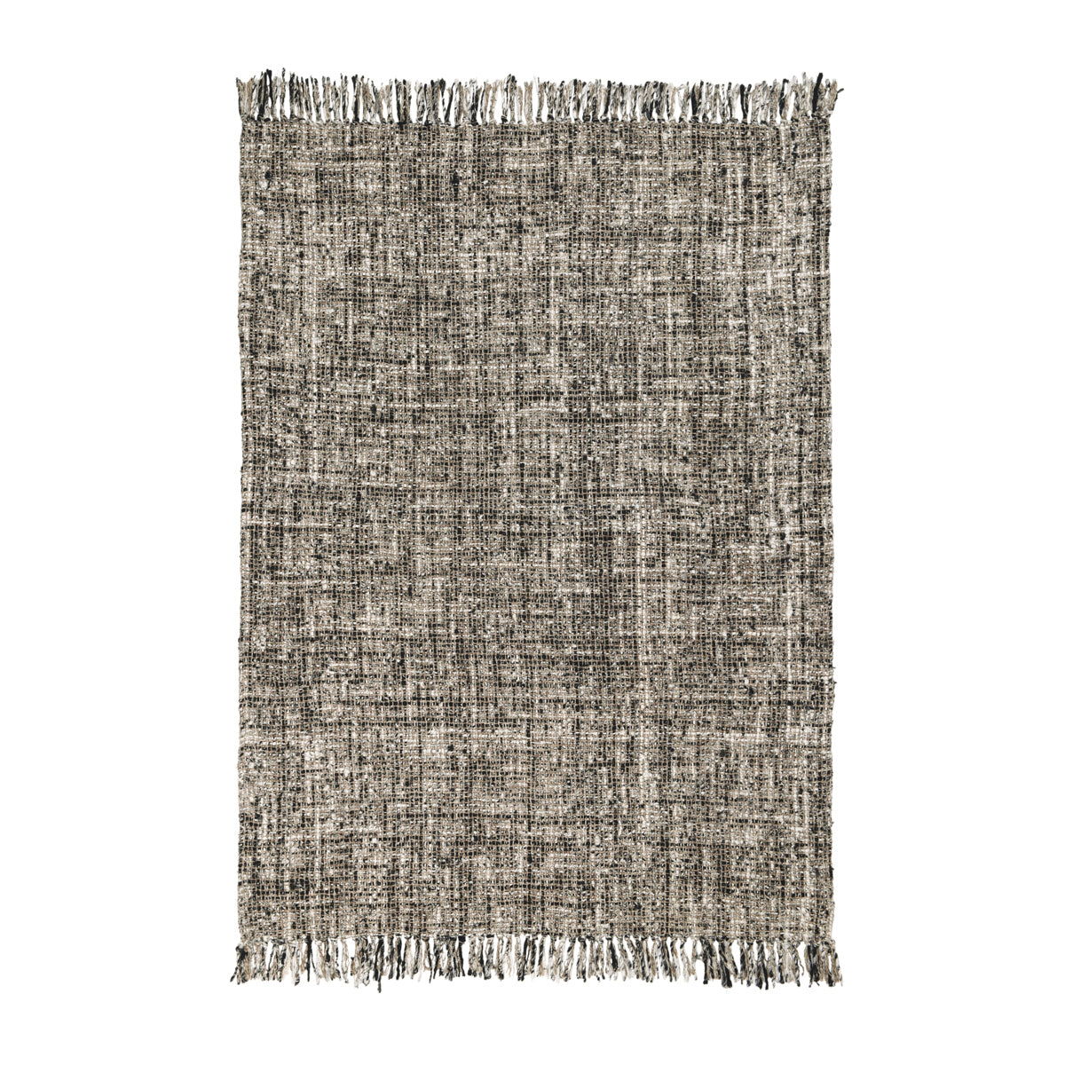 Throws - TC Porter Throw - Black/Ivory