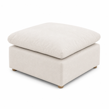 Walter Sectional Ottoman in Cream Performance Fabric