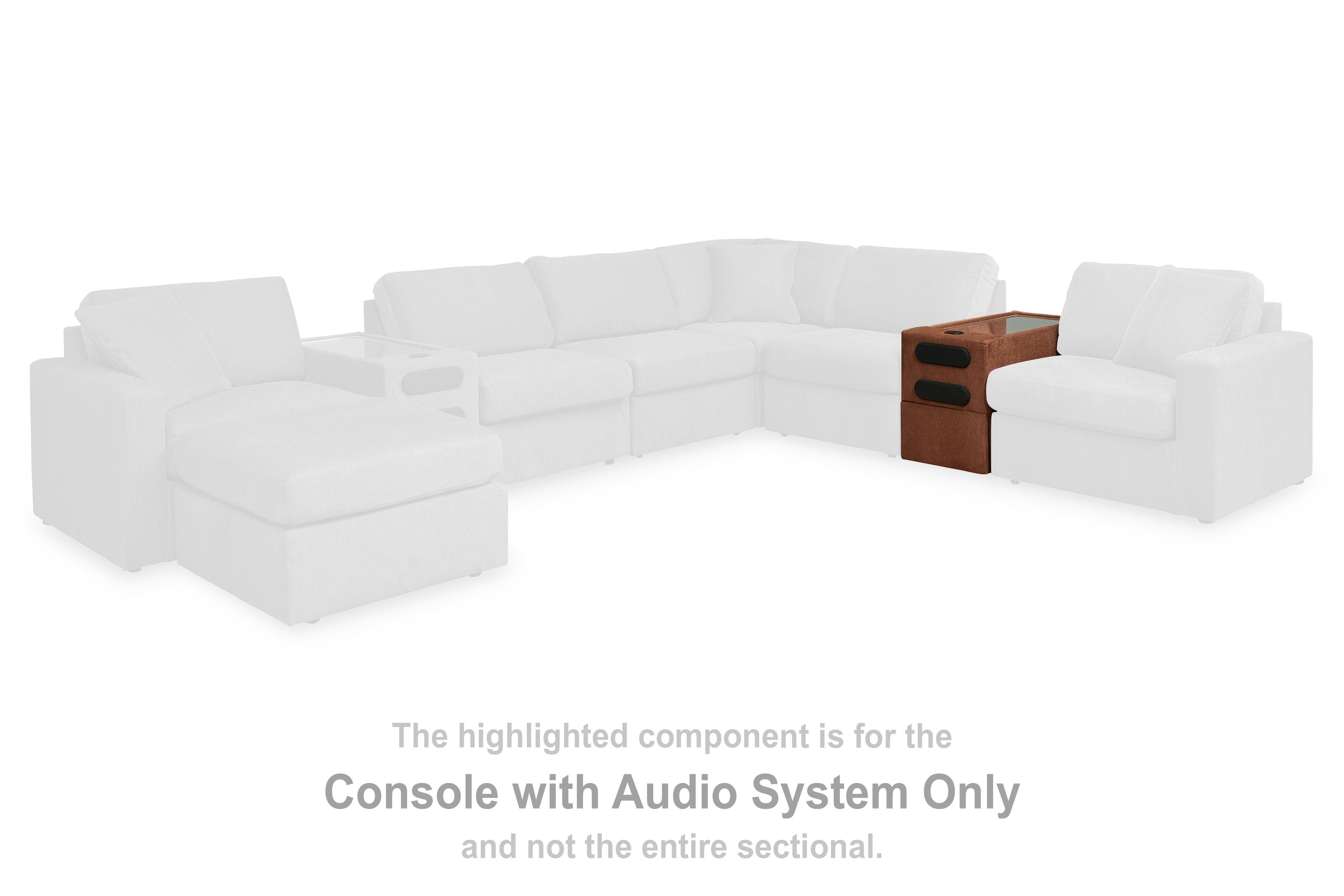 Modmax - Spice - Console With Audio System