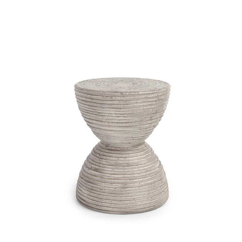 Corey - Outdoor Accent Table - Light Gray