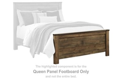 Trinell - Brown - Queen Panel Footboard