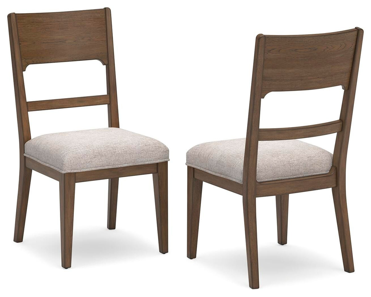 Cabalynn - Dining Uph Side Chair (Set of 2) - Oatmeal / Light Brown - Select Living Furniture - Chair Sets - Signature Design by Ashley® - D974-01 - Cabalynn - Dining Uph Side Chair (Set of 2) - Oatmeal / Light Brown -