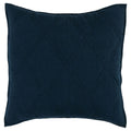 Caleb - Hand Stitched Sham - Select Living Furniture - Quilts & Shams - Villa - V240105 - Blue -Euro - Caleb - Hand Stitched Sham -