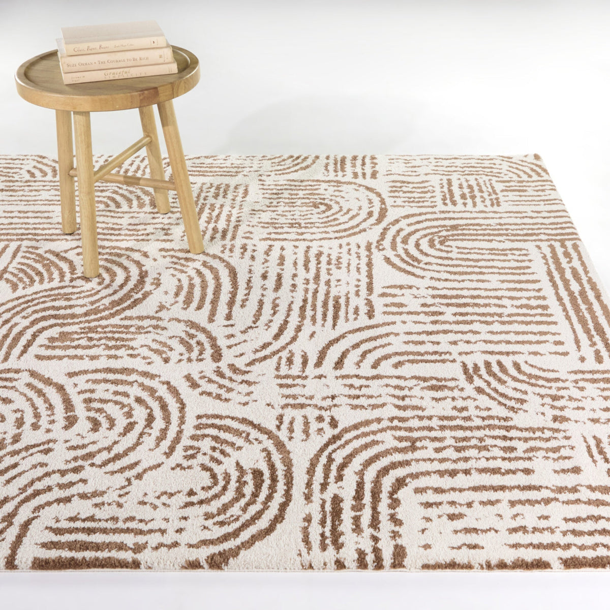 Campini - Modern Arches Rug - Select Living Furniture - Rugs - Balta Rugs -  - 5' 3" x 7' -Rust 61653-169 - Campini - Modern Arches Rug -
