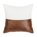 Canyon - 20" x 20" Pillow - Ivory / Kona Brown - Select Living Furniture - Accent Pillows - Villa - V300044 - Canyon - 20" x 20" Pillow - Ivory / Kona Brown -