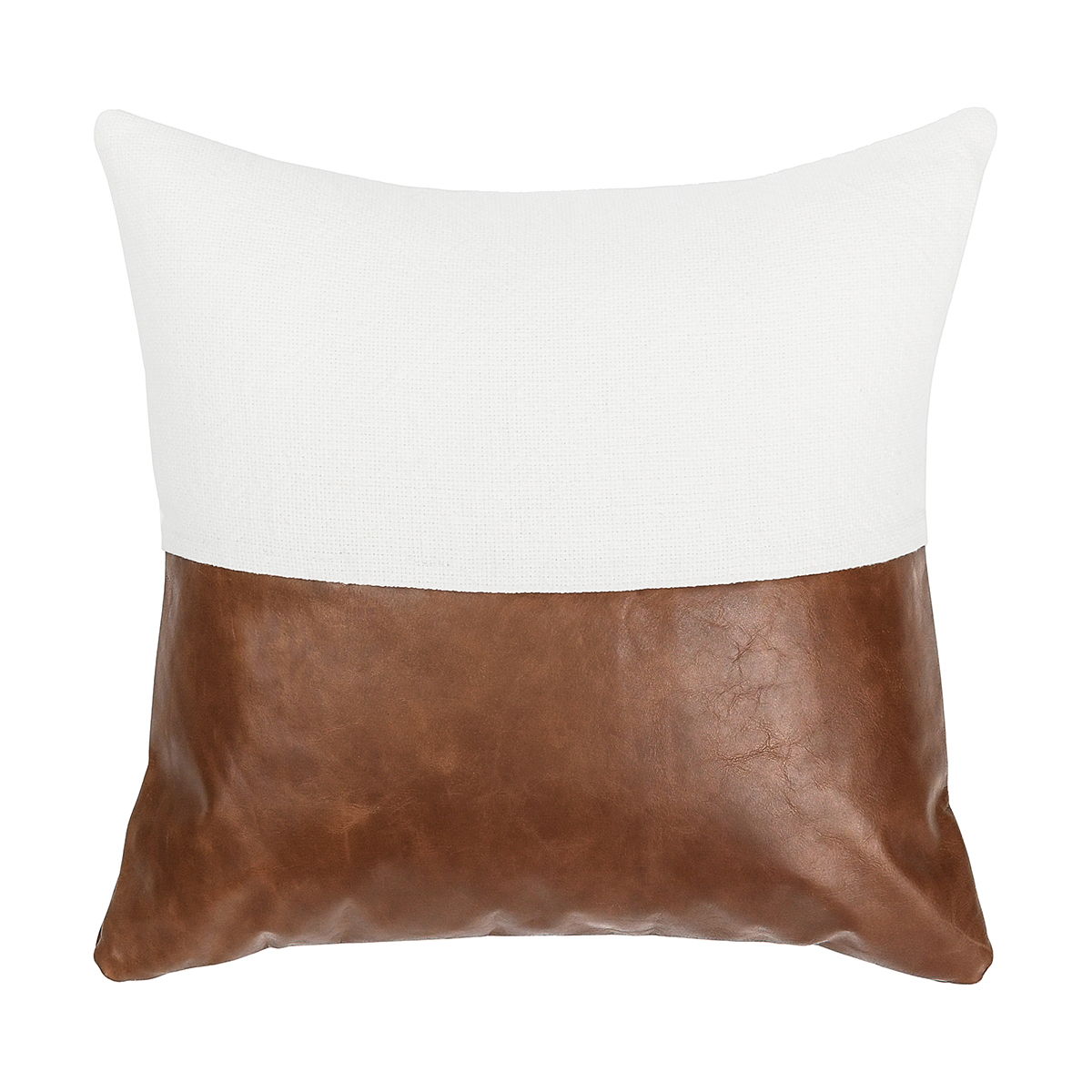 Canyon - 20" x 20" Pillow - Ivory / Kona Brown - Select Living Furniture - Accent Pillows - Villa - V300044 - Canyon - 20" x 20" Pillow - Ivory / Kona Brown -