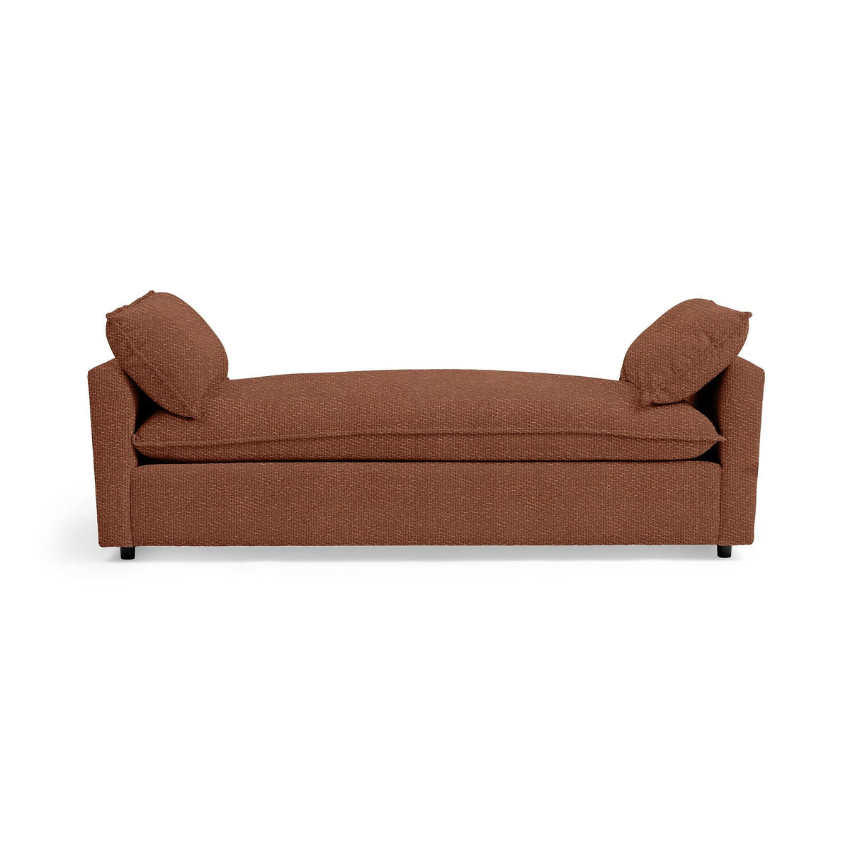 Caplan - Backless Sofa - Select Living Furniture - Daybeds - Classic Home - 5308BS2201 - Brick Red - Caplan - Backless Sofa -