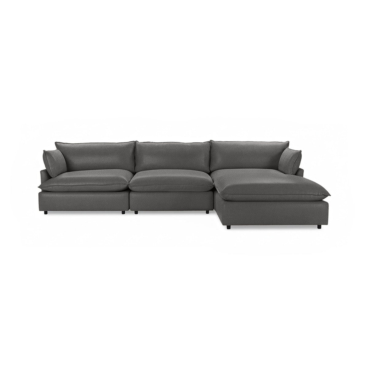 Caplan - Modular Sectional - Select Living Furniture - Stationary Sectionals - Classic Home - 5308SC4LGR - Lush Gray -4 Pc. Modular Sectional - Caplan - Modular Sectional -