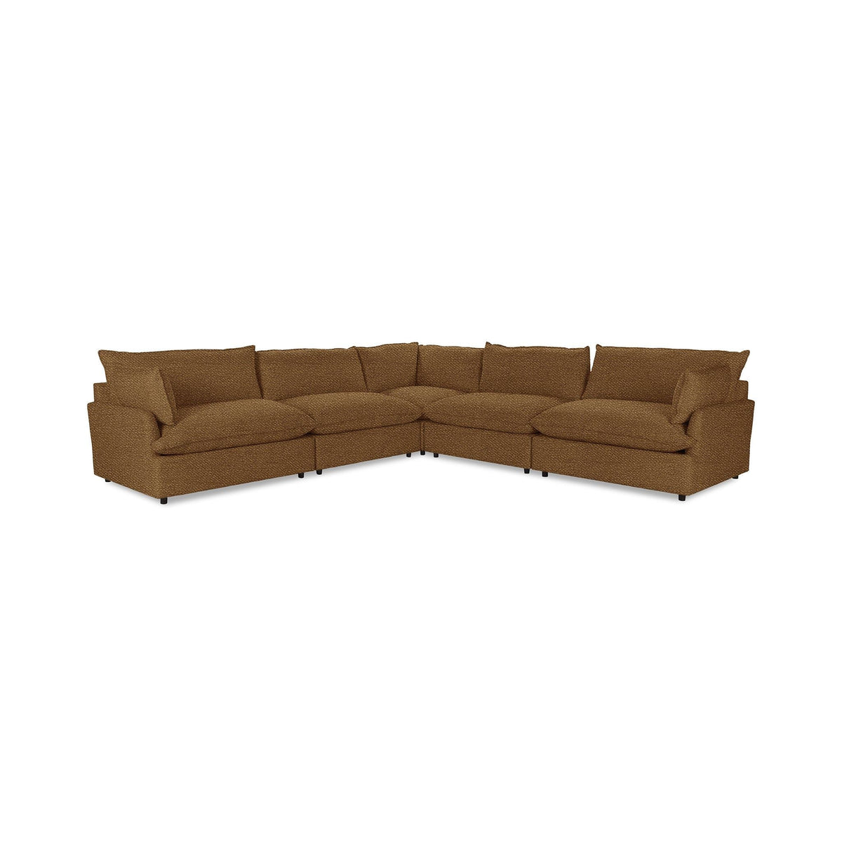 Caplan - Modular Sectional - Select Living Furniture - Stationary Sectionals - Classic Home - 5308SC522202 - Dijon Mustard -5 Pc. Modular Sectional - Caplan - Modular Sectional -