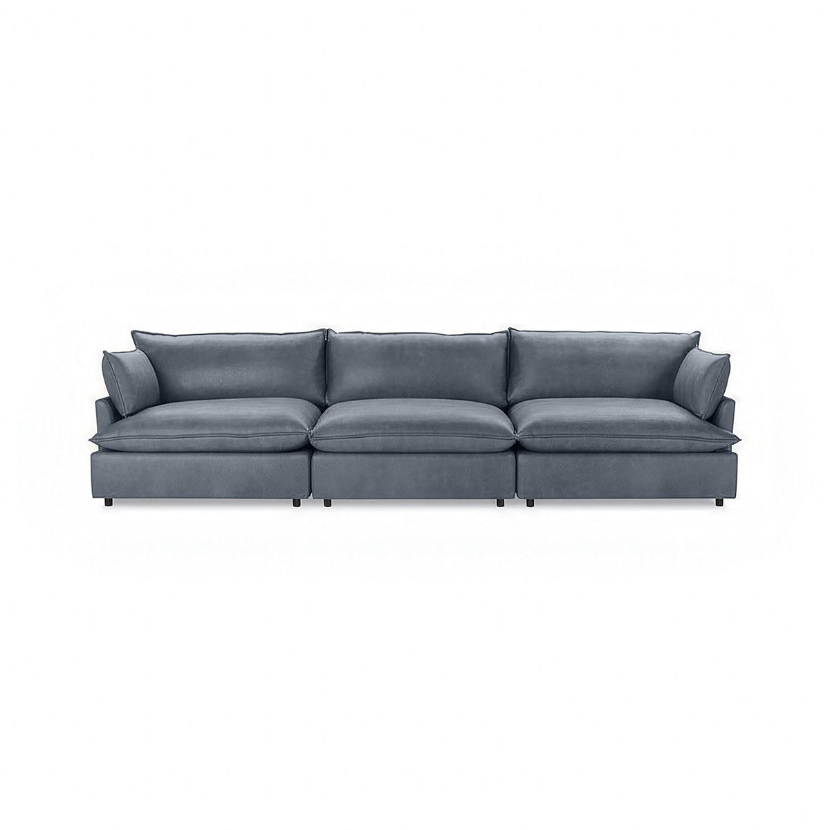 Caplan - Modular Sectional - Select Living Furniture - Stationary Sectionals - Classic Home - 5308SC321904 - Mystic Blue -3 Pc. Modular Sectional - Caplan - Modular Sectional -