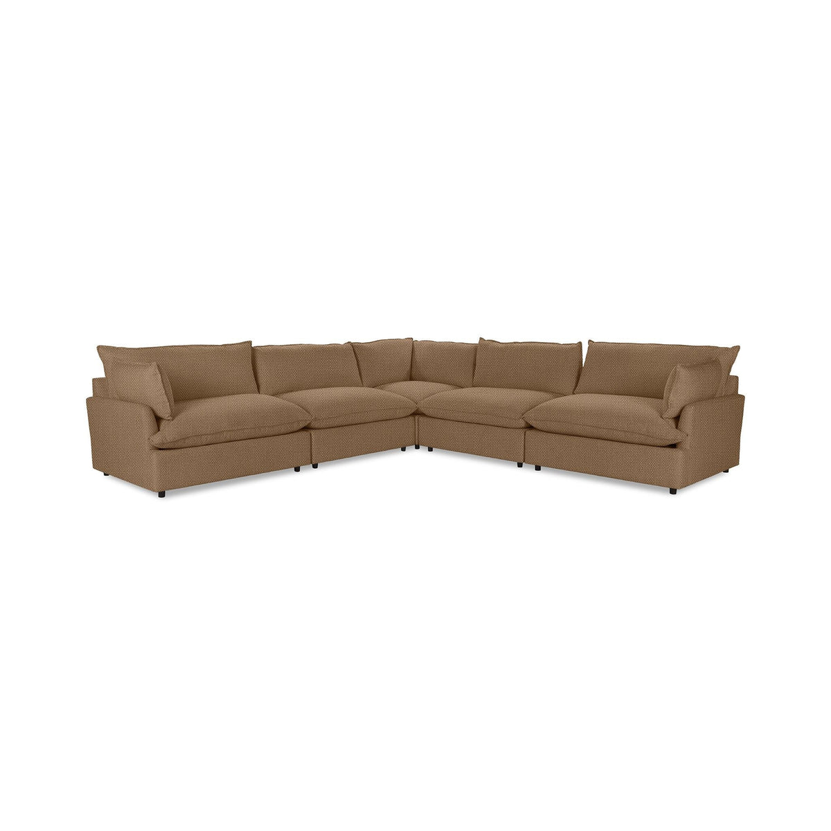Caplan - Modular Sectional - Select Living Furniture - Stationary Sectionals - Classic Home - 5308SC521602 - Harvest Bronze -5 Pc. Modular Sectional - Caplan - Modular Sectional -
