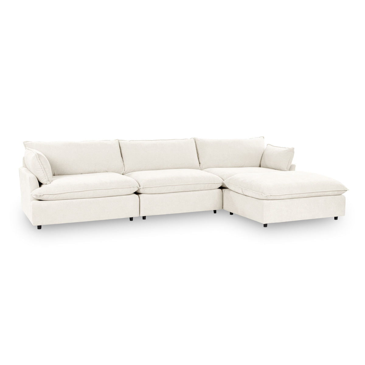 Caplan - Modular Sectional - Select Living Furniture - Stationary Sectionals - Classic Home - 5308SC321901 - Tan -3 Pc. Modular Sectional - Caplan - Modular Sectional -