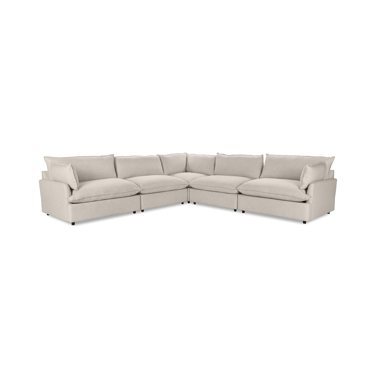 Caplan - Modular Sectional - Select Living Furniture - Stationary Sectionals - Classic Home - 5308SC5DTW - Dawn Twine -5 Pc. Modular Sectional - Caplan - Modular Sectional -