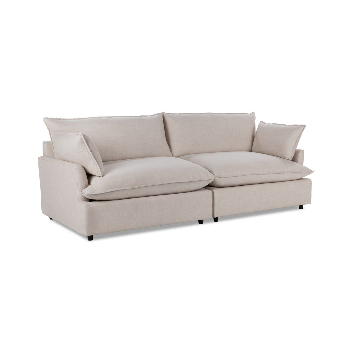 Caplan - Modular Sectional - Select Living Furniture - Stationary Sectionals - Classic Home - 5308SC2DFL - Dawn Flax -2 Pc. Modular Sectional - Caplan - Modular Sectional -