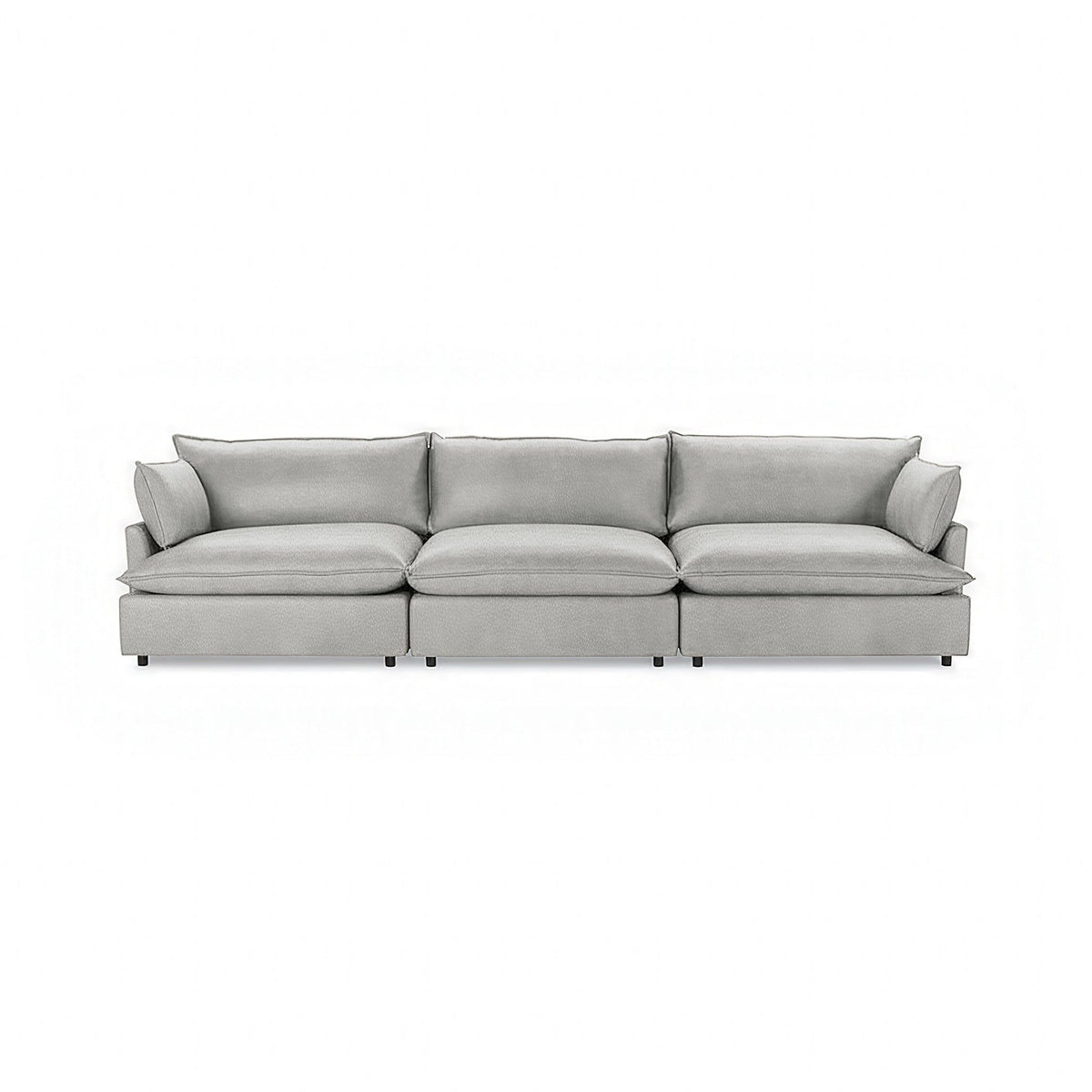 Caplan - Modular Sectional - Select Living Furniture - Stationary Sectionals - Classic Home - 5308SC3EPDV - El Paso Dove -3 Pc. Modular Sectional - Caplan - Modular Sectional -