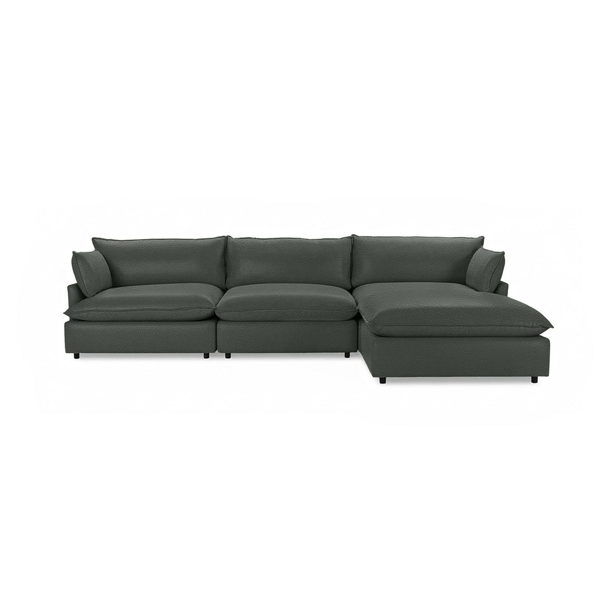 Caplan - Modular Sectional - Select Living Furniture - Stationary Sectionals - Classic Home - 5308SC421902 - Hunter Green -4 Pc. Modular Sectional - Caplan - Modular Sectional -