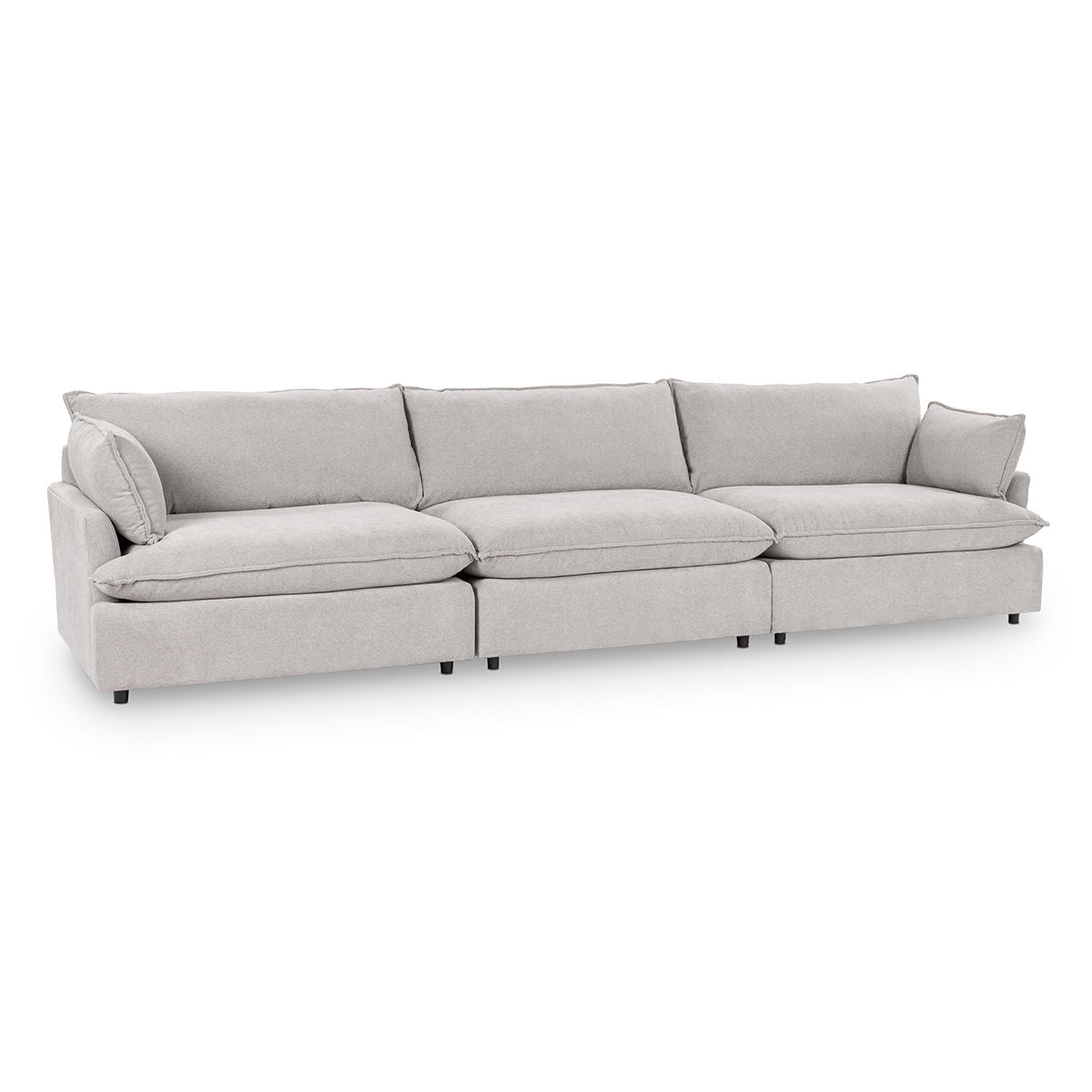 Caplan - Modular Sectional - Select Living Furniture - Stationary Sectionals - Classic Home - 5308SC3EGR - Elite Gray -3 Pc. Modular Sectional - Caplan - Modular Sectional -