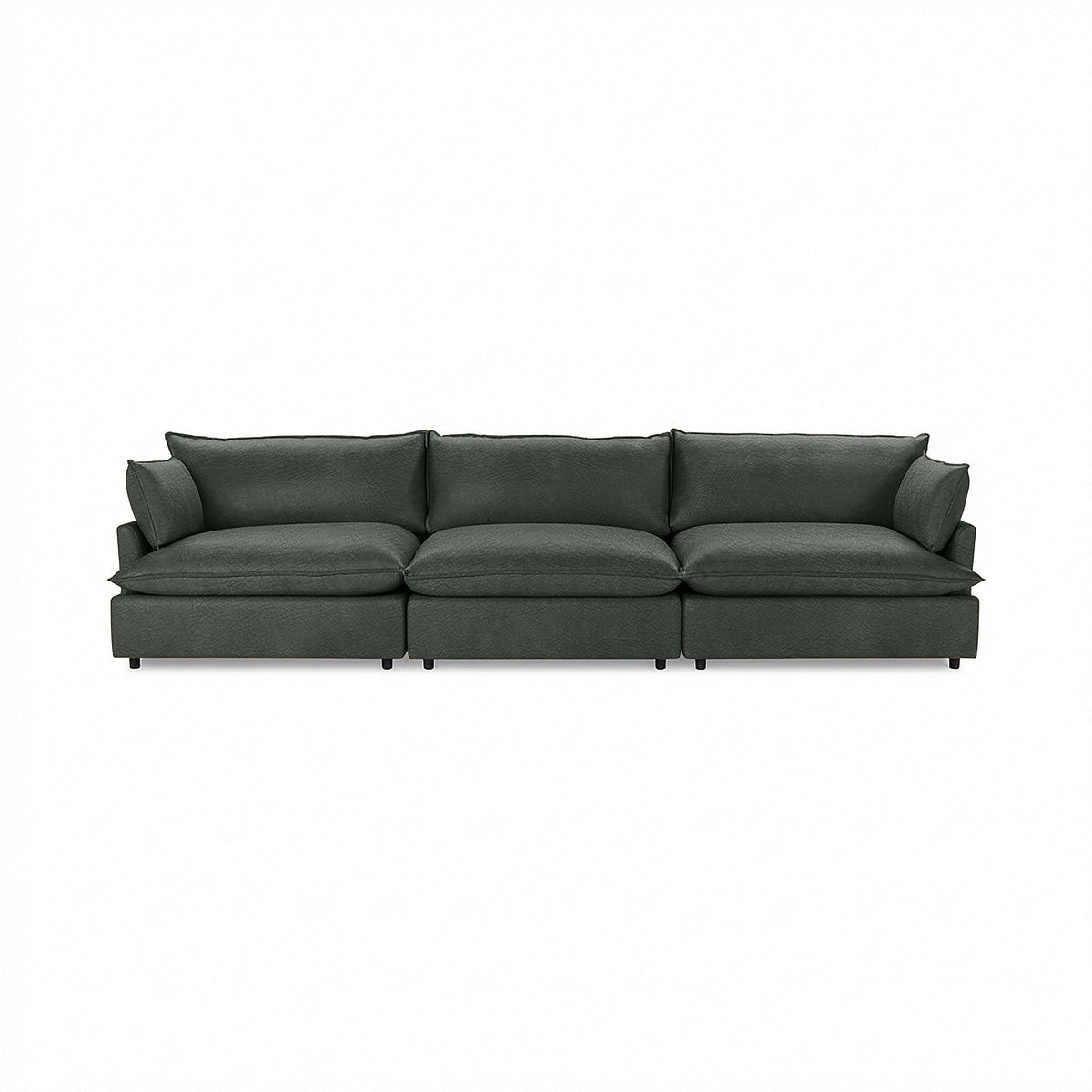 Caplan - Modular Sectional - Select Living Furniture - Stationary Sectionals - Classic Home - 5308SC321902 - Hunter Green -3 Pc. Modular Sectional - Caplan - Modular Sectional -