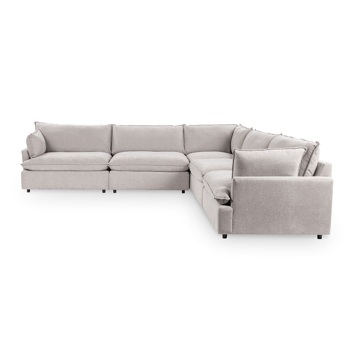Caplan - Modular Sectional - Select Living Furniture - Stationary Sectionals - Classic Home - 5308SC321901 - Tan -3 Pc. Modular Sectional - Caplan - Modular Sectional -